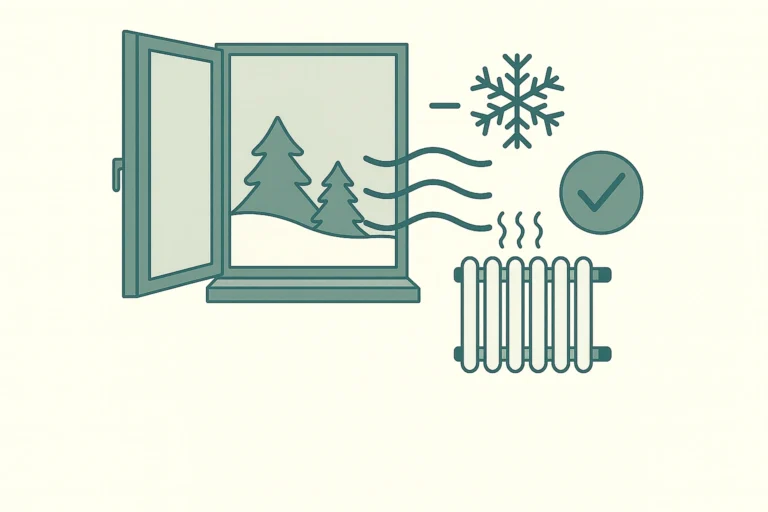 Mehr über den Artikel erfahren Richtig lüften bei Minusgraden – Feuchte im Winter vermeiden